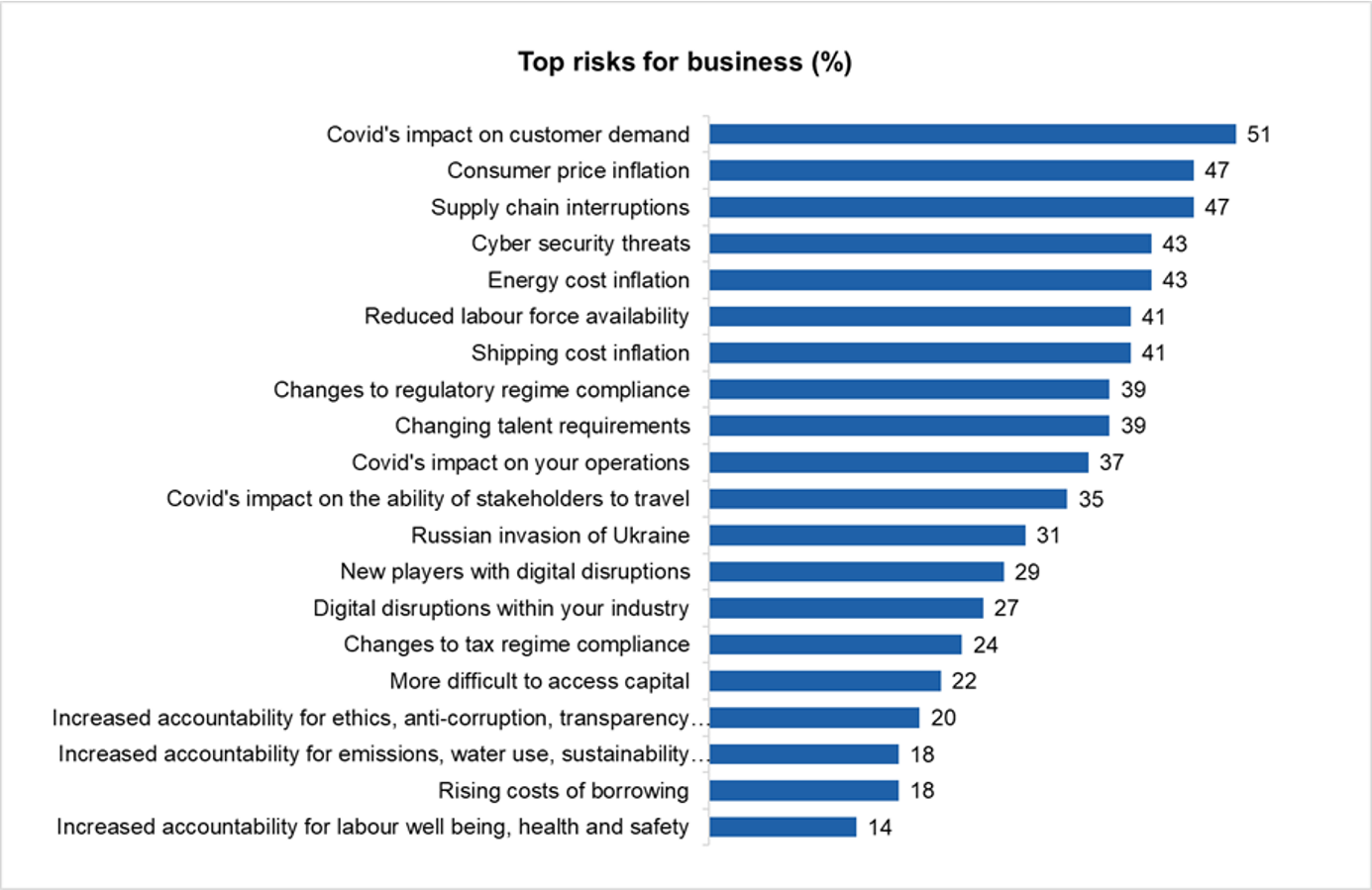 Vietnam CEO's business outlook Challenges