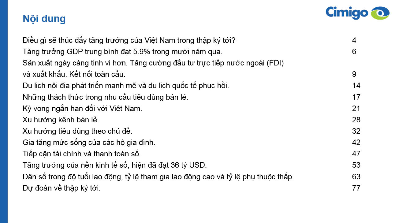 Vietnam consumer trends 2025 contents (Vie)