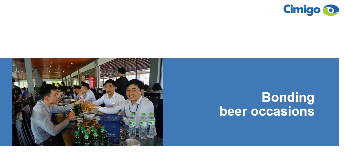 Bonding beer occasions Vietnam