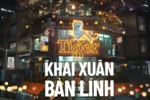 Tiger TET quảng cáo Tết 2025