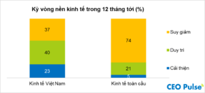 Bức tranh kinh tế Việt Nam: Niềm tin của CEO giảm mạnh trước sức ép gia tăng