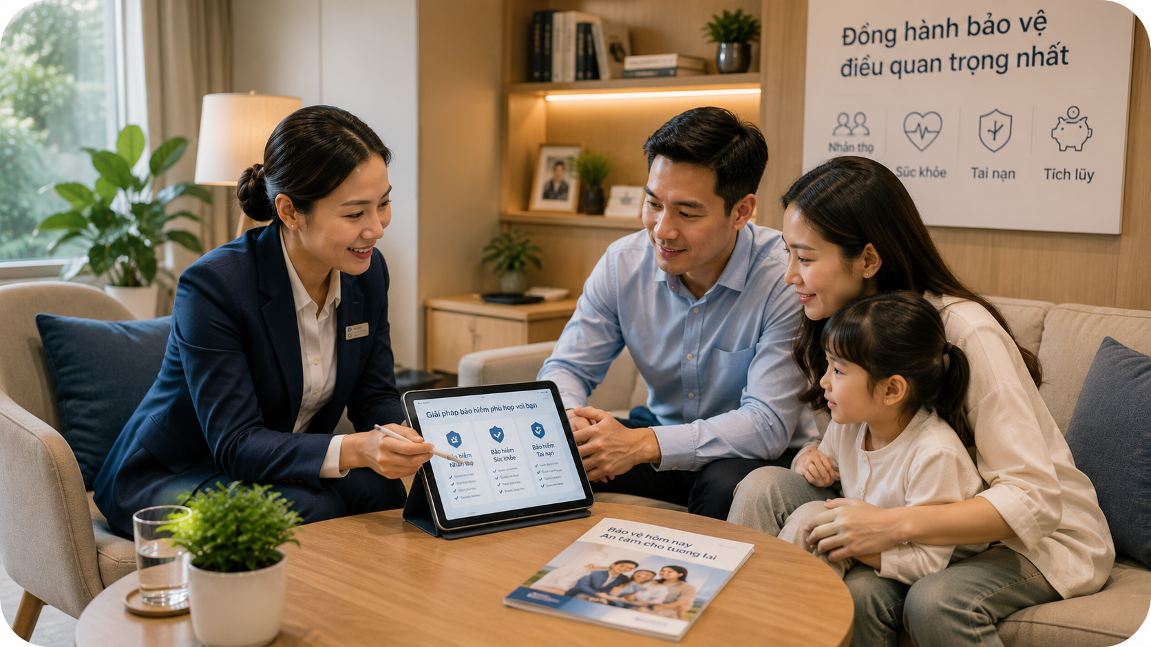 Insurance agent sales consultation experience
