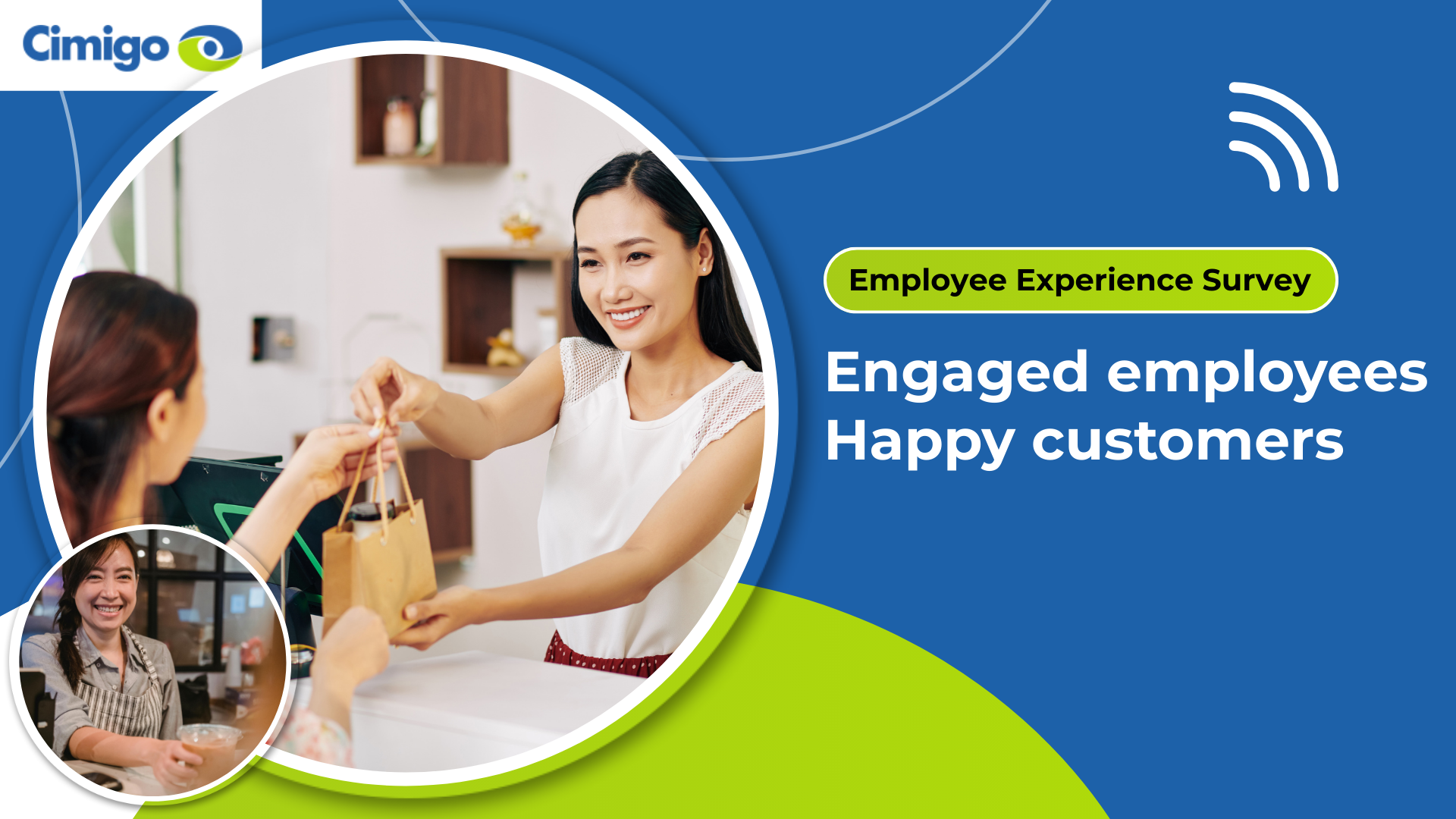 Engaged employees delivering better customer service through a positive employee experience