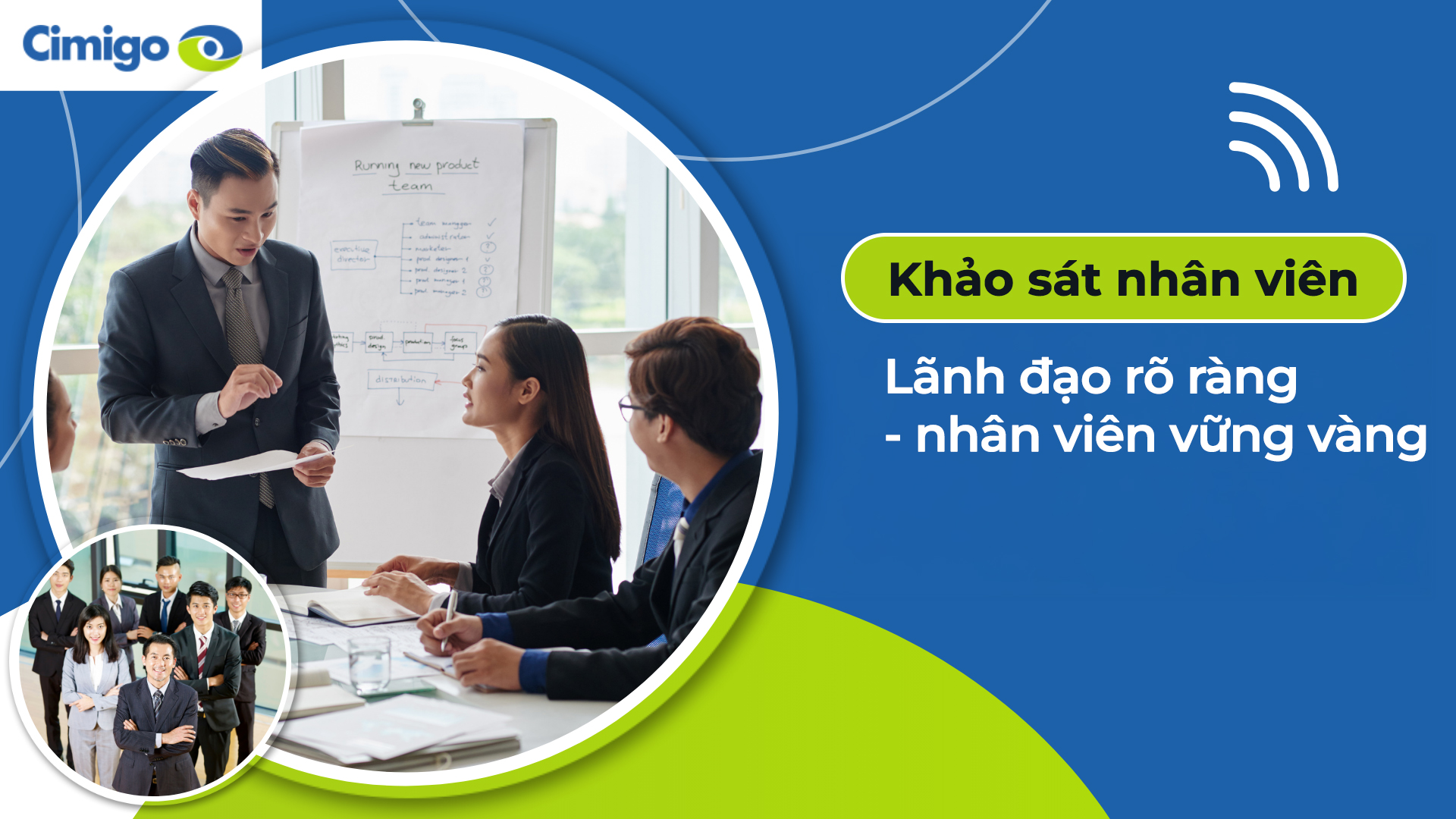 Ban lãnh đạo truyền thông minh bạch trong giai đoạn thay đổi tổ chức